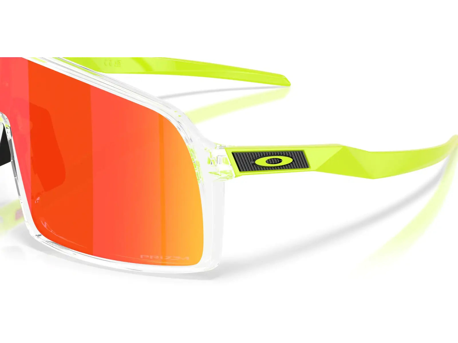Oakley Sutro Sportbrille Clear/Prizm Ruby