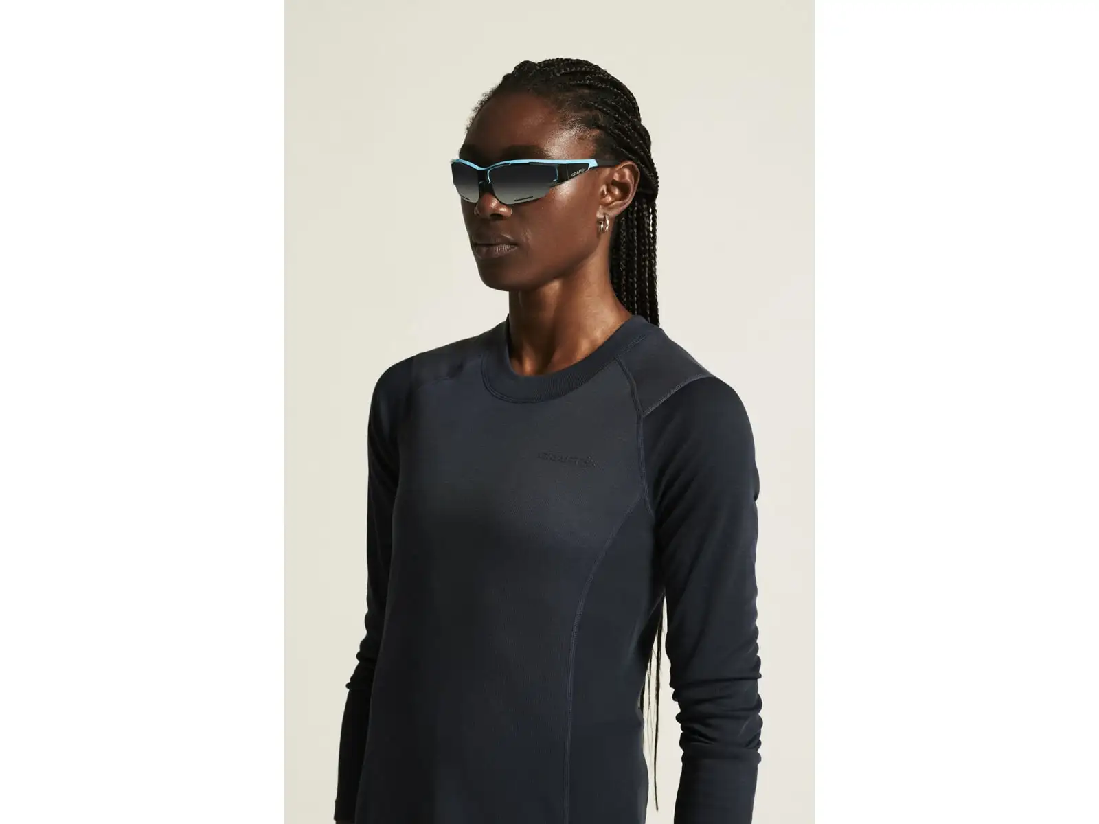 Craft Core Warm Baselayer Damen Set Langarmshirt+Hose Blue