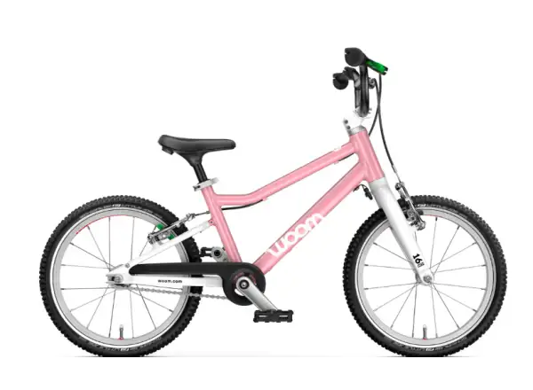 Woom Go 3 Automagic Kinderfahrrad 16" Powder Pink