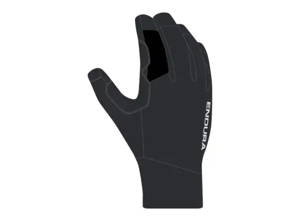 Endura Loop wasserdichte Fahrradhandschuhe schwarz