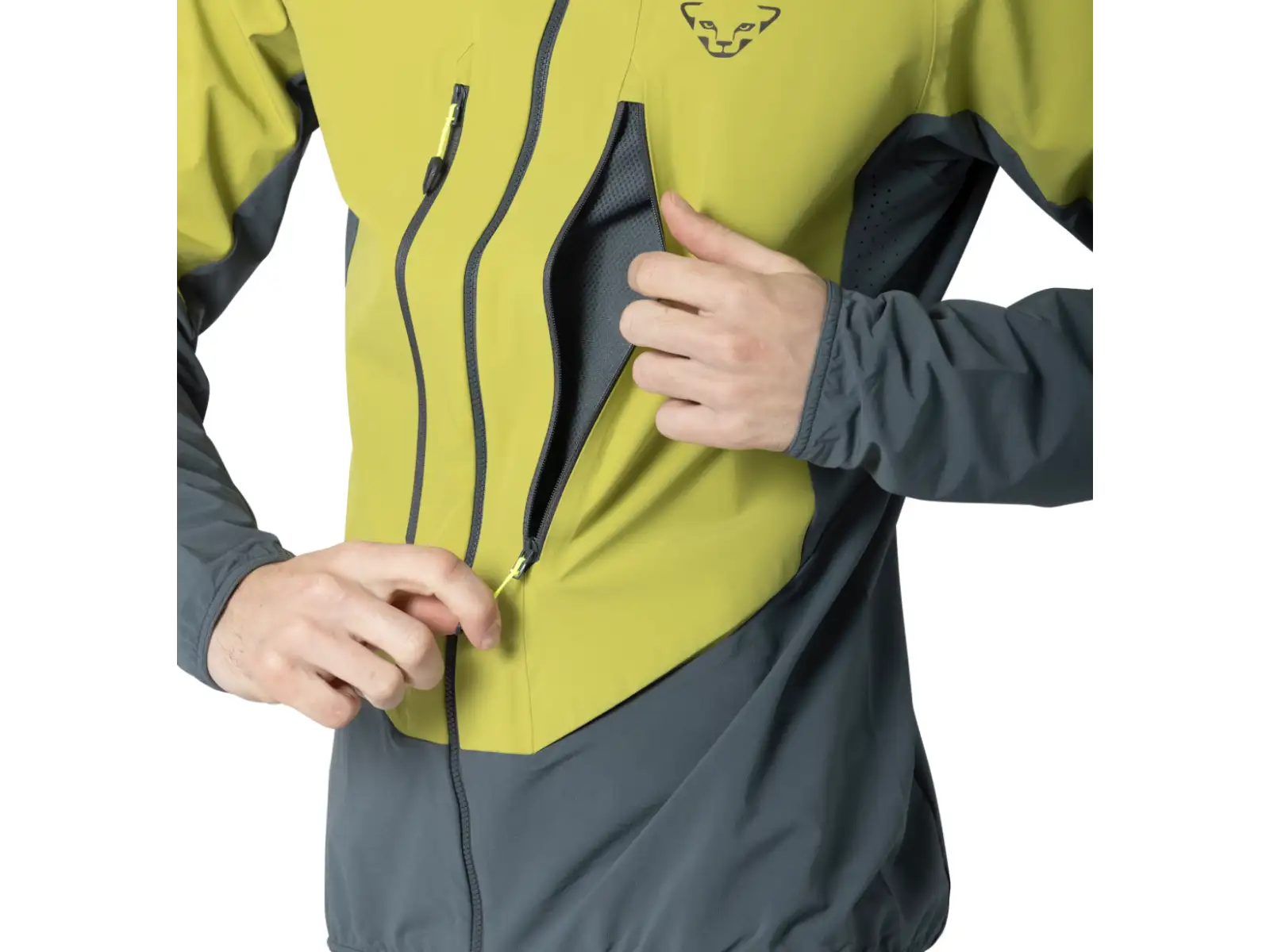 Dynafit Blacklight Softshell Herrenjacke Golden Lime