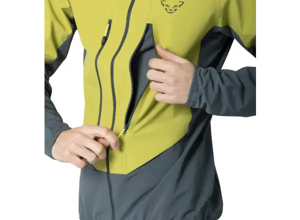 Dynafit Blacklight Softshell Herrenjacke Golden Lime