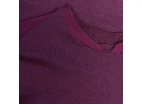 Endura GV500 Foyle Herren-Trikot kurzer Ärmel Aubergine