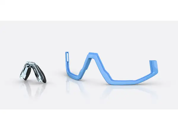 Bliz Fusion Sonnenbrille Transparent Blue/Smoke Ice Blue Multi