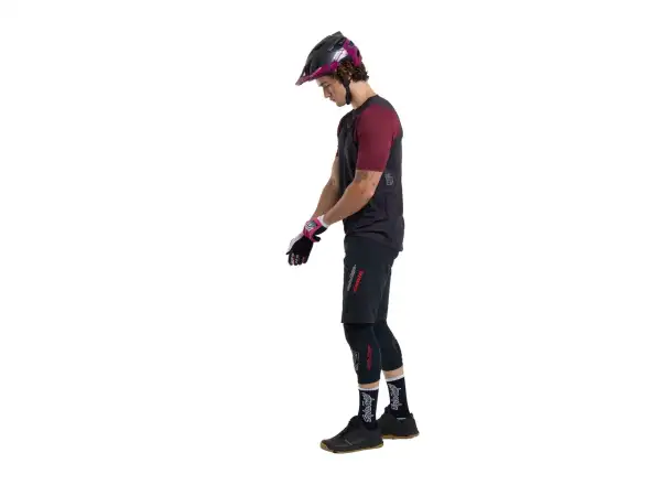 Troy Lee Designs x SRAM Skyline Herren-Trikot kurzarm Radioscape Black/Berry