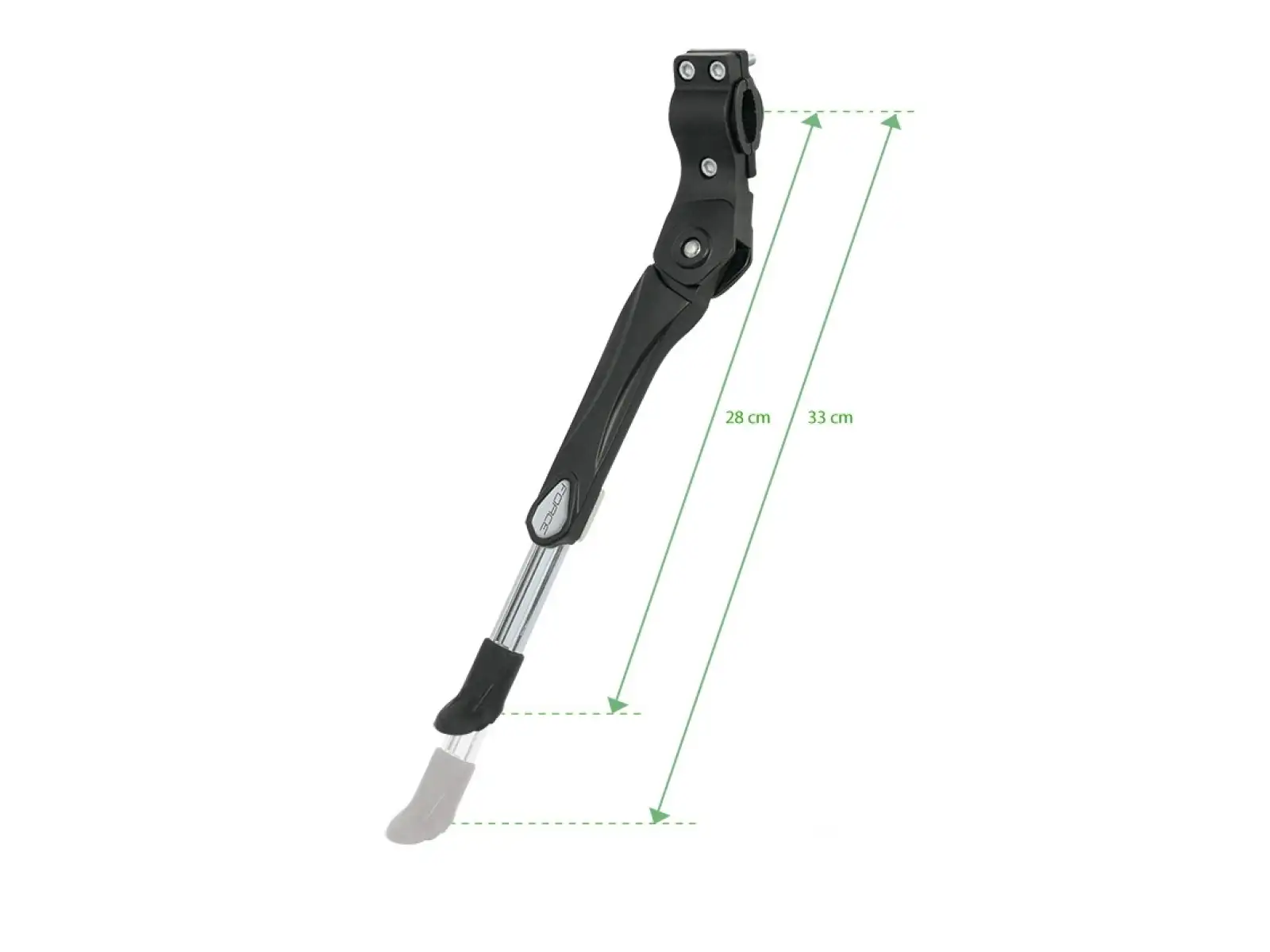 Force E-Bike 26-28" Fahrradständer Alu hinten schwarz