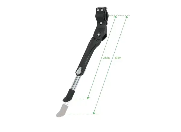 Force E-Bike 26-28" Fahrradständer Alu hinten schwarz