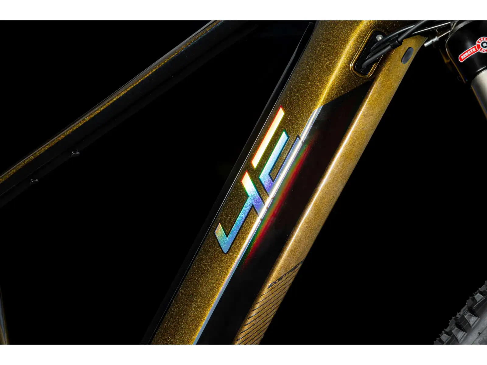 4EVER Exstream Elite Mountain-E-Bike Jungle Gold/Mirror