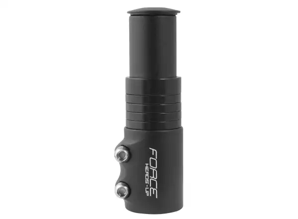 Force Gabelvorsatz 1 1/8" Al, matt schwarz