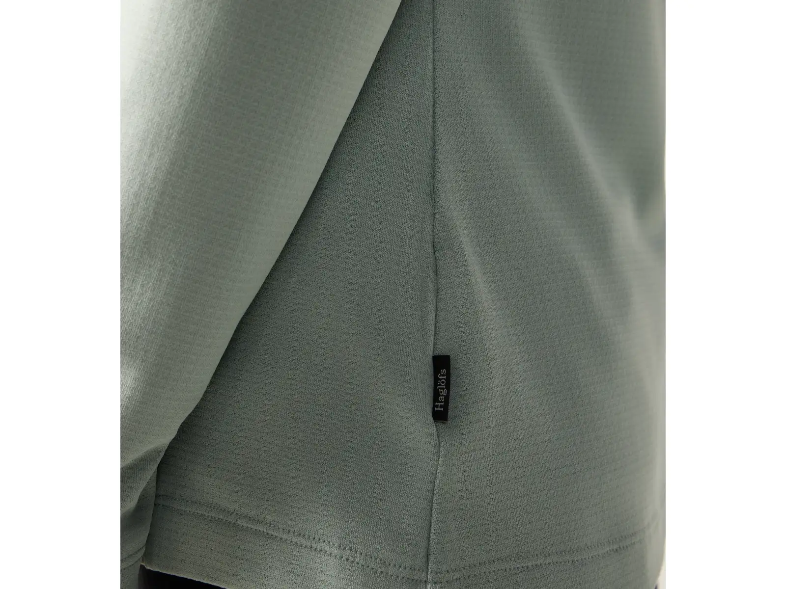 Haglöfs Korp Mid Hood Damen Sweatshirt Dew Green