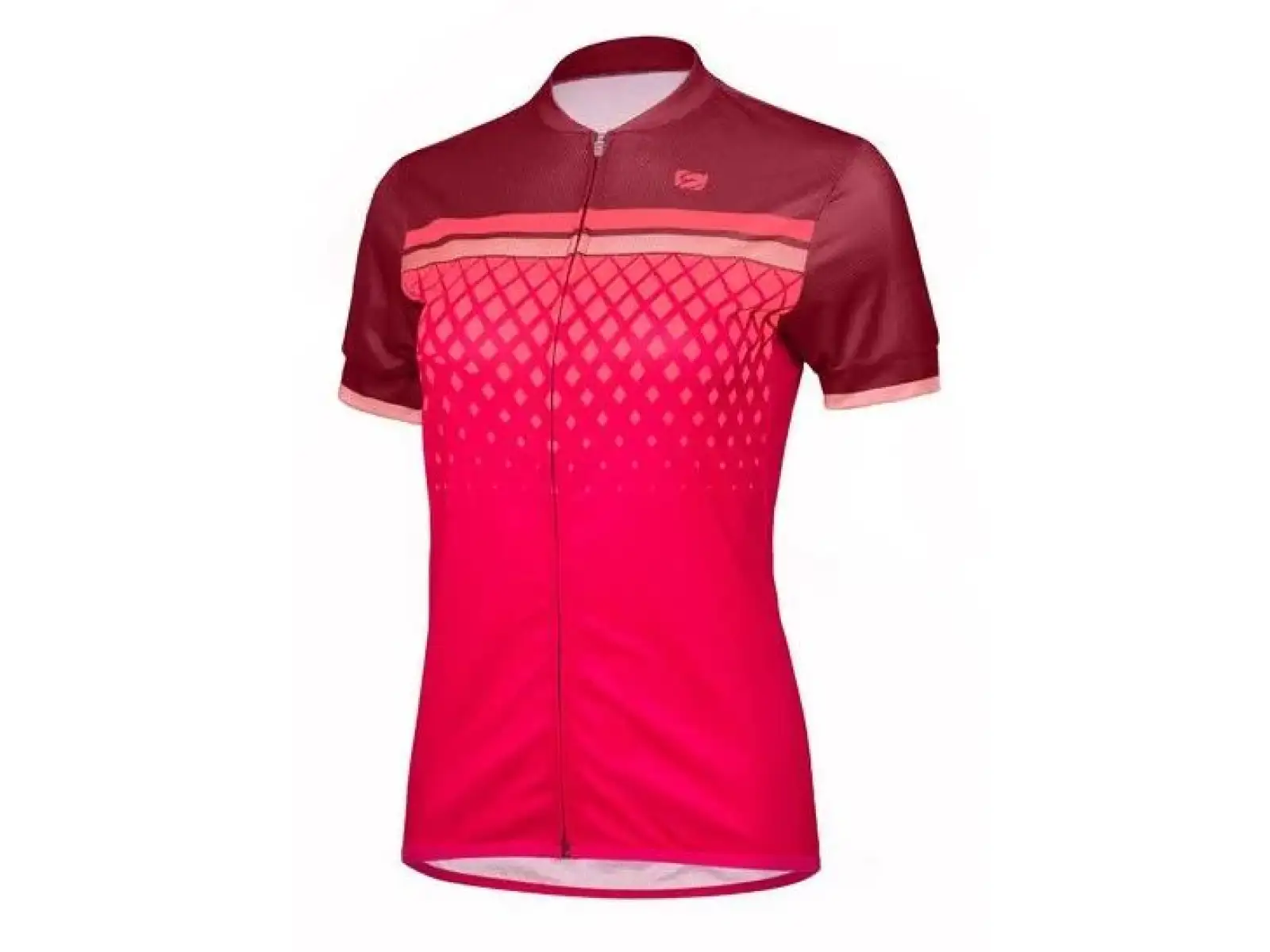 Etape Diamond Damen Kurzarmtrikot bordeaux/pink