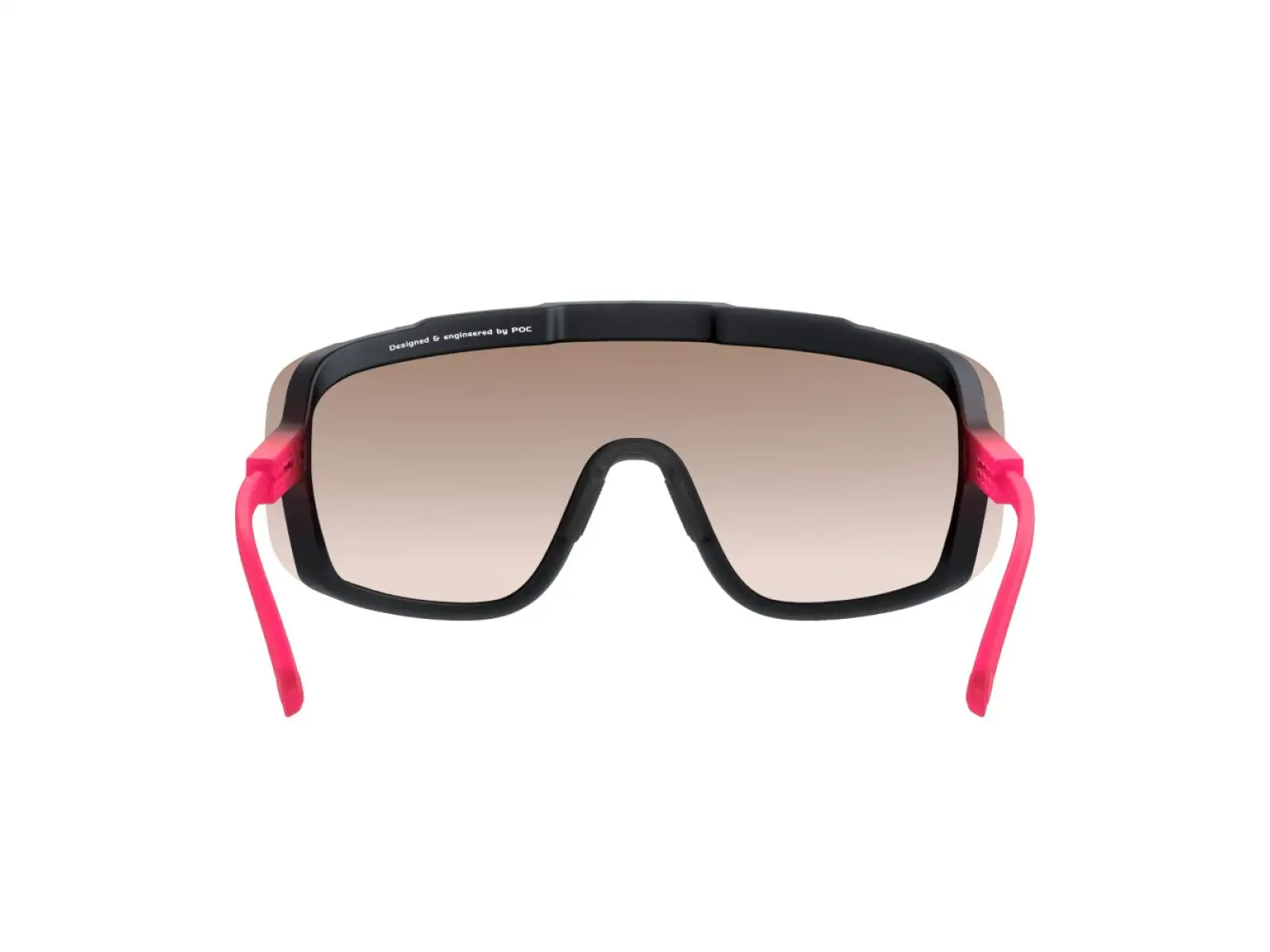 POC Devour Sonnenbrille Fluorescent Pink/Uranium Black Translucent