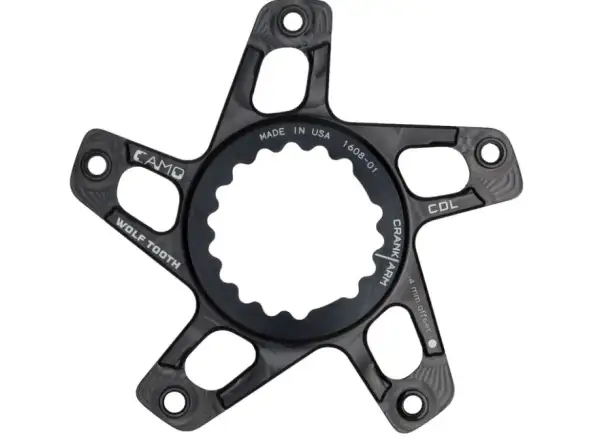 Wolf Tooth Camo Spider M1 ist ein Direct-Mount Kettenblattträger für Cannondale Kurbeln