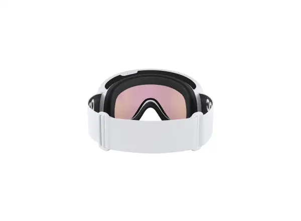 POC Retina Skibrille Hydrogen White/Partly Sunny Orange