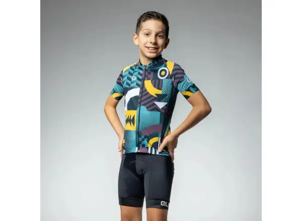 Kindertrikot Alé Kid Games Cocoa Brown