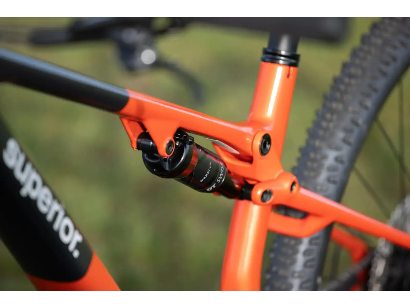 Superior XF 9.6 RC Mountainbike Glänzend Rot/Schwarz