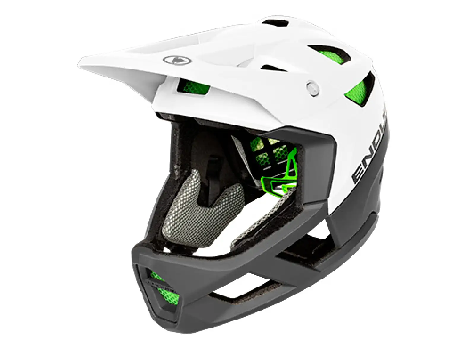Endura MT500 Full Face MIPS Helm Weiß, Größe M/L