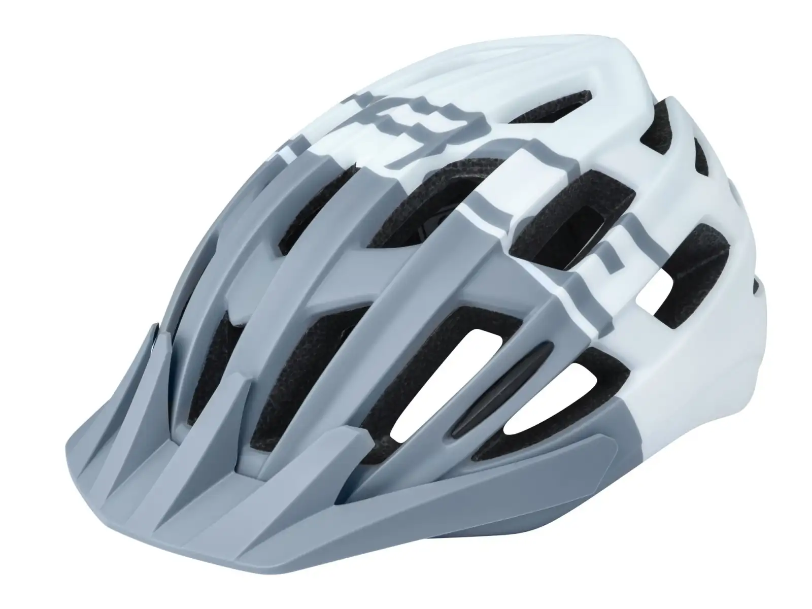 Force Corella MTB Helm, grau/weiß