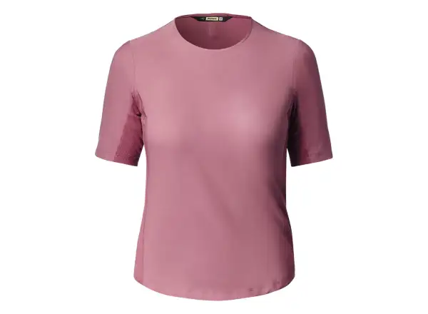 Mavic Echappée Damen-Trikot mit kurzen Ärmeln Earth Red