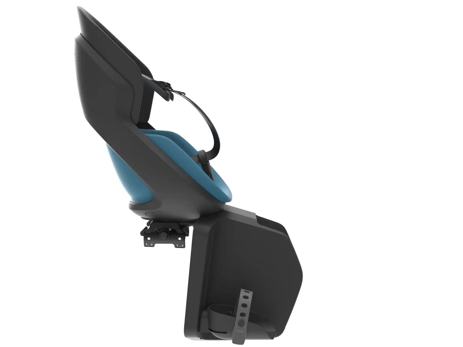 Prodigee Icon Kindersitz hinten am Gepäckträger schwarz/blau