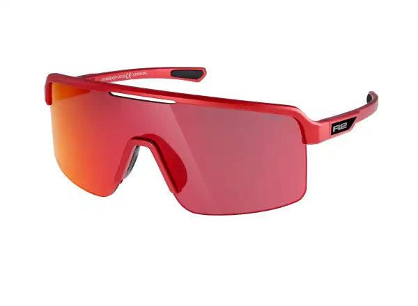 R2 Boost Sonnenbrille rot/rosa/schwarzrotes Chrom