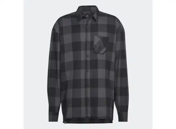 Five Ten Flannel Herrenhemd Grau Sechs/Schwarz