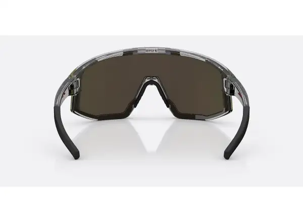 Bliz Fusion Sonnenbrille Transparent Dark Grey/Brow Red Multi