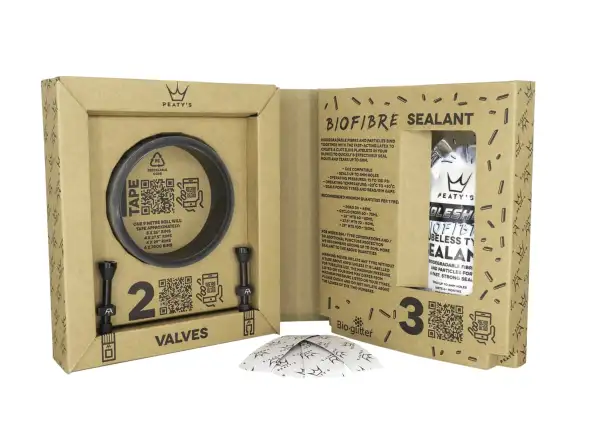 Peatys Holeshot Tubeless Umbau-Kit für XC und Trail - Band 25 mm.