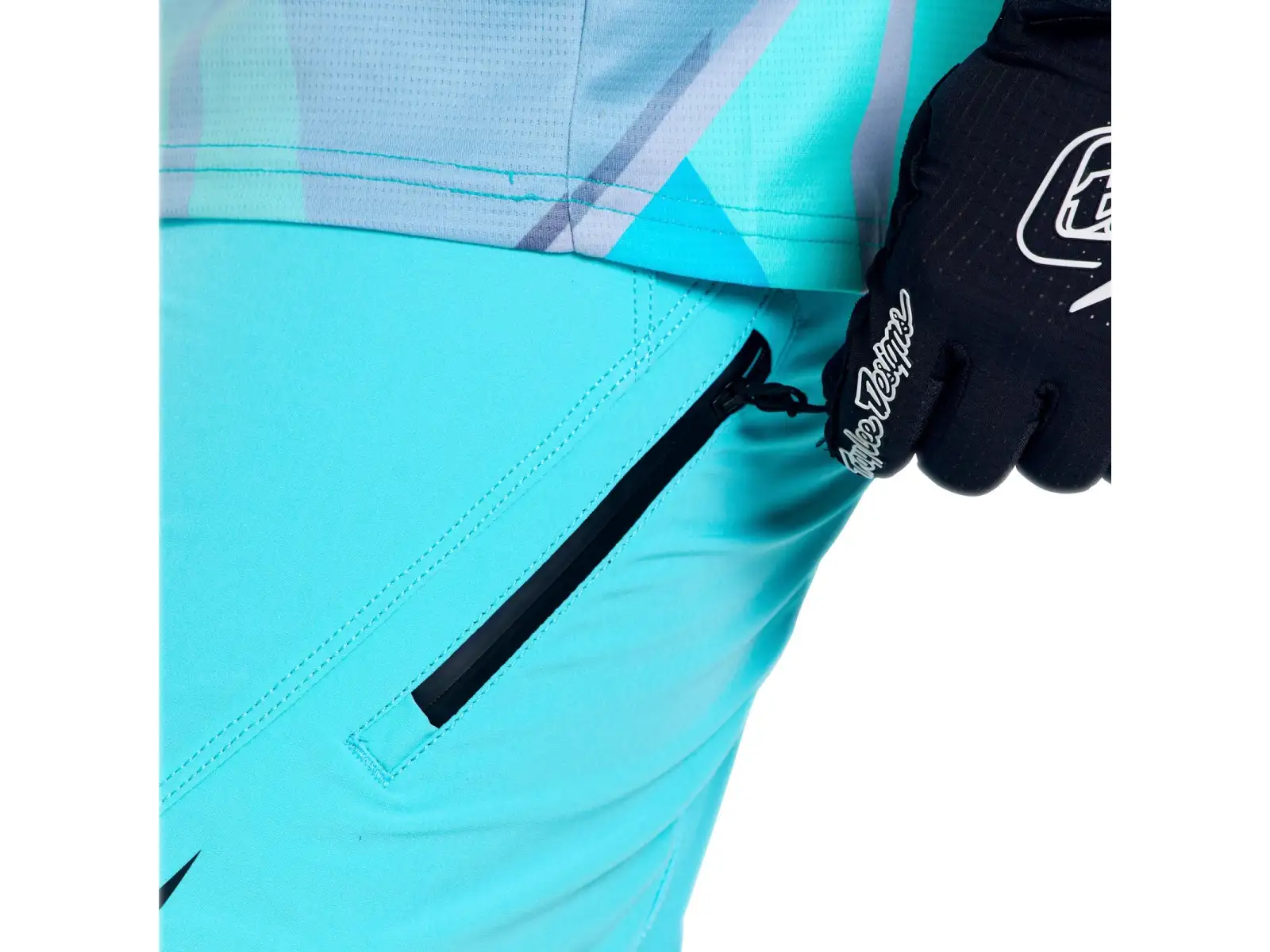 Troy Lee Designs Sprint Pro Herren Hose Mono Real Teal