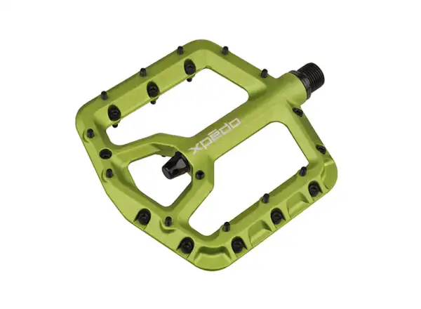 X-pedo Trident Large Plattformpedale grün
