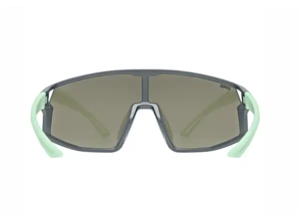 Uvex Skyryse JR. Kinderbrille Grey/Green Matt/Mirror Blue