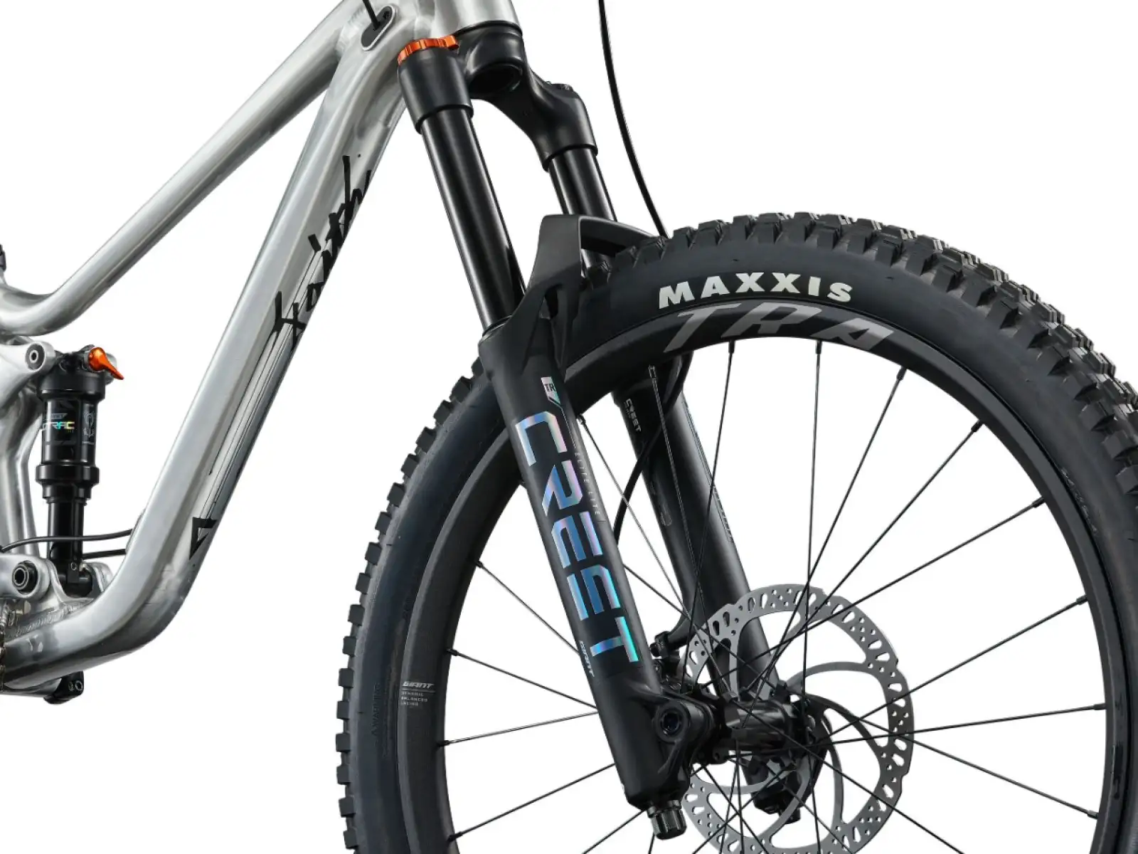 Giant Faith 24 Kinder-Fully Raw Aluminium