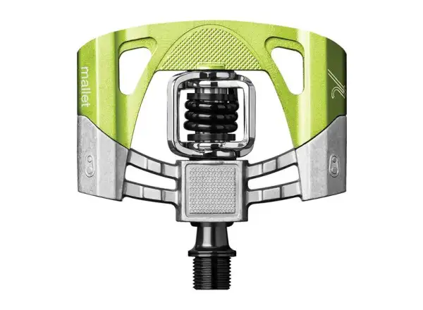 Crankbrothers Mallet 2 Trittpedale Electric Lime/Schwarz