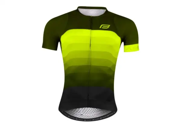 Force Ascent Trikot Kurzarm grün/fluoreszierend.