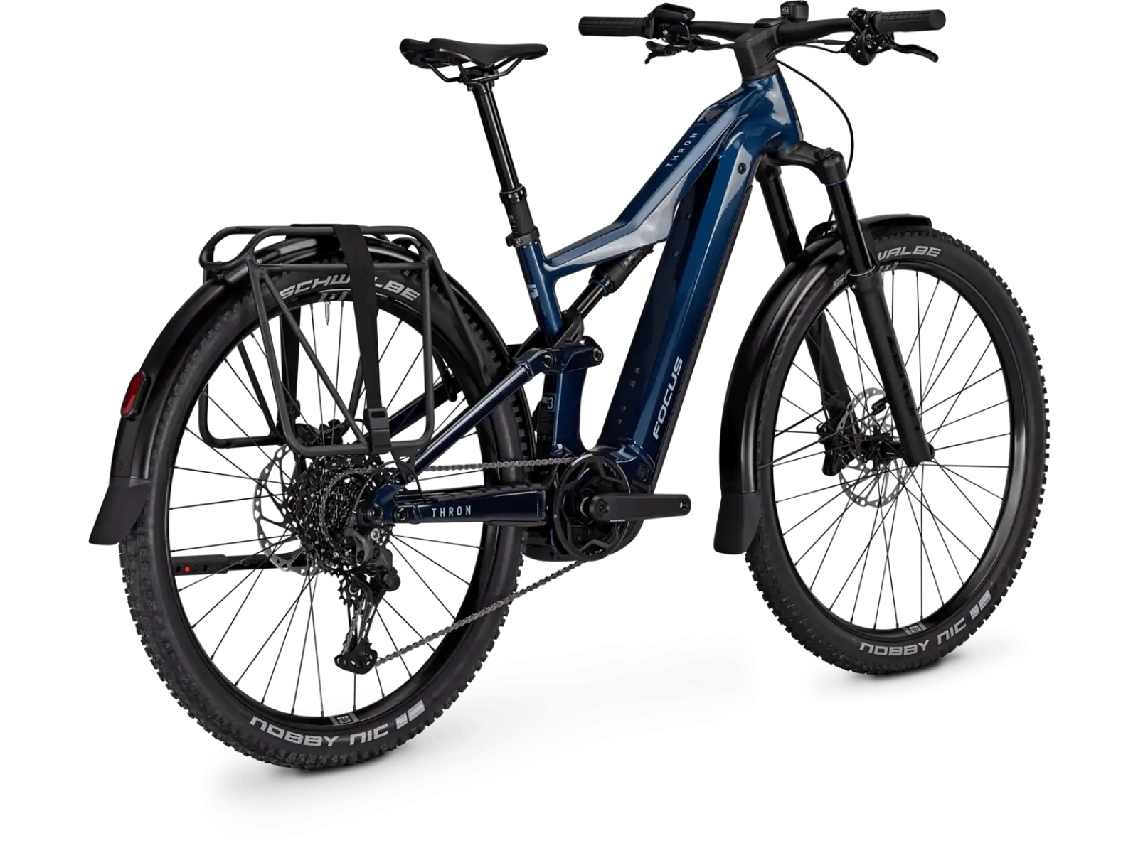 Focus THRON 7 EQP 720Wh vollgefedertes E-Bike Azurblue / Sydneyblue