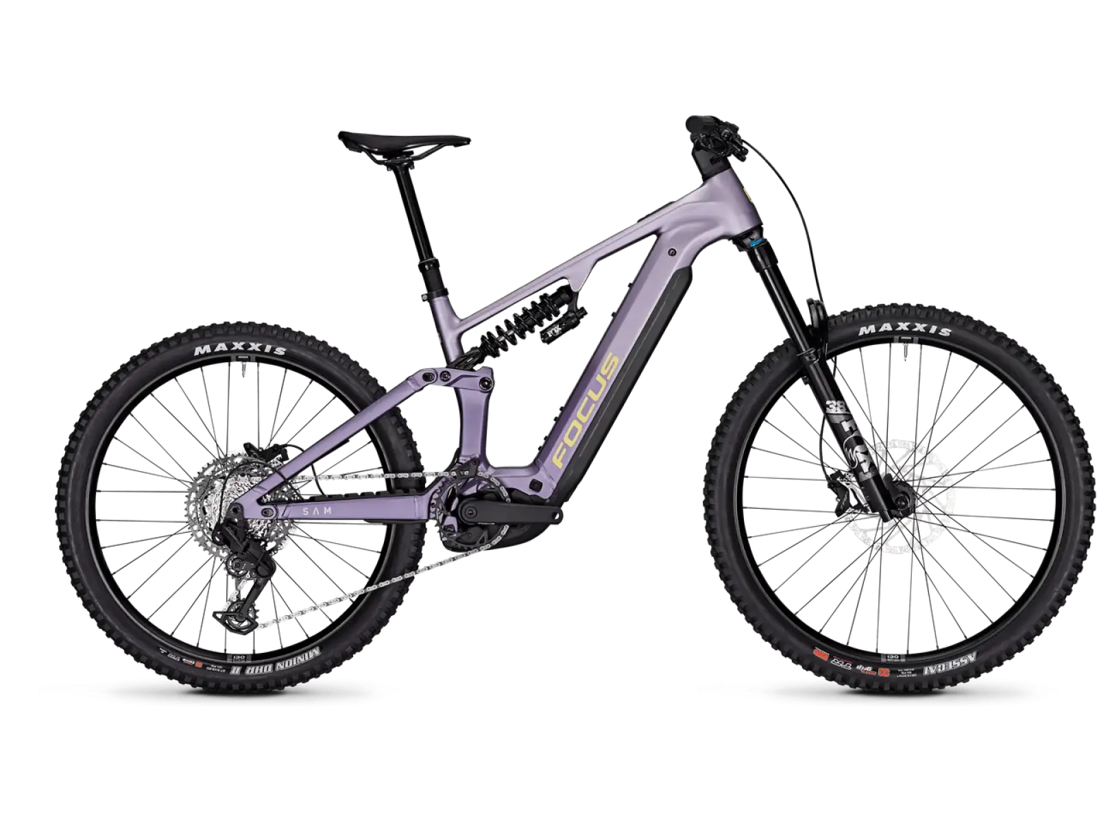 Focus SAM 8 600Wh vollgefedertes E-Bike Lilac matt / Darklilac matt