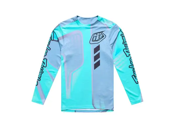 Troy Lee Designs Sprint Pro Herren-Trikot Langarm Real Teal