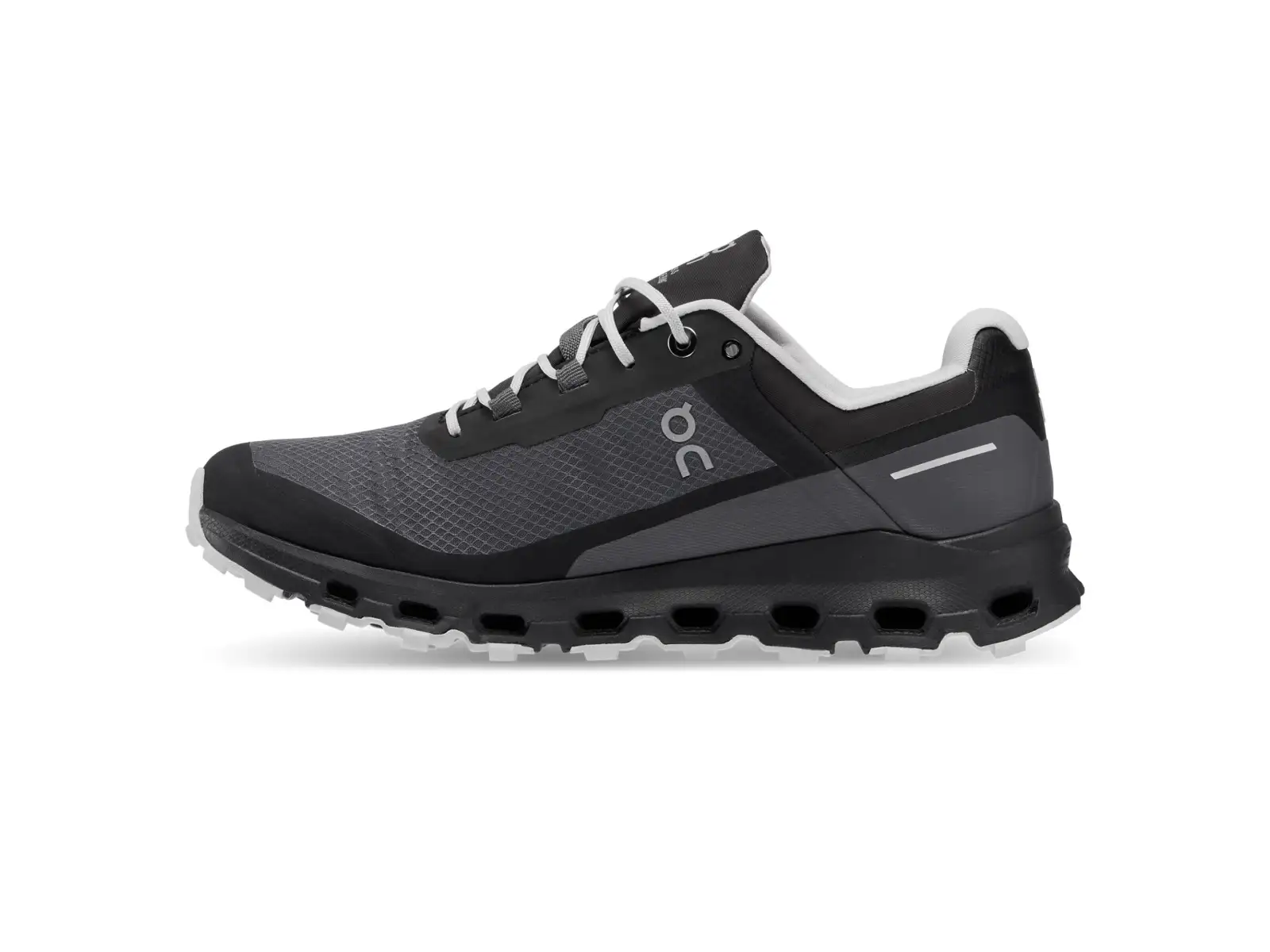 On Cloudvista Waterproof Damen-Trailrunning-Schuhe Eclipse/Black