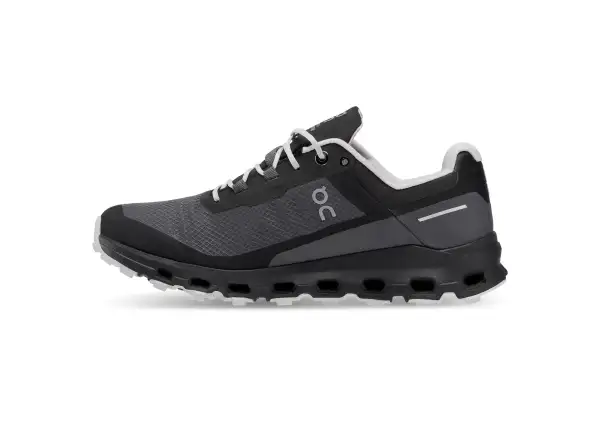 On Cloudvista Waterproof Damen-Trailrunning-Schuhe Eclipse/Black