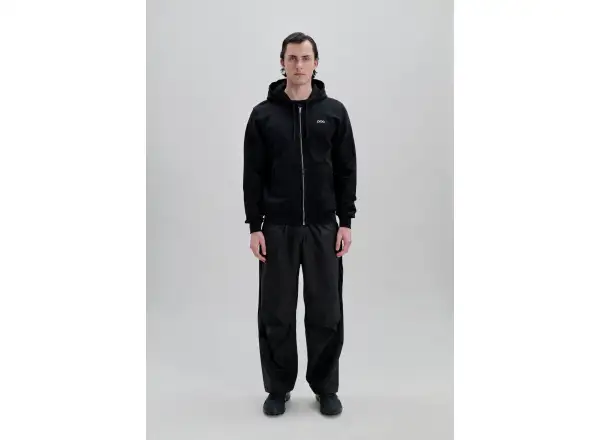 POC Zip Hoodie Kapuzen-Sweatjacke mit Reißverschluss Uranium Black