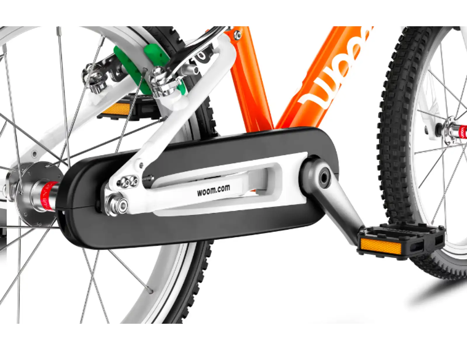 Woom 3 Flame Orange 16 Kinderfahrrad