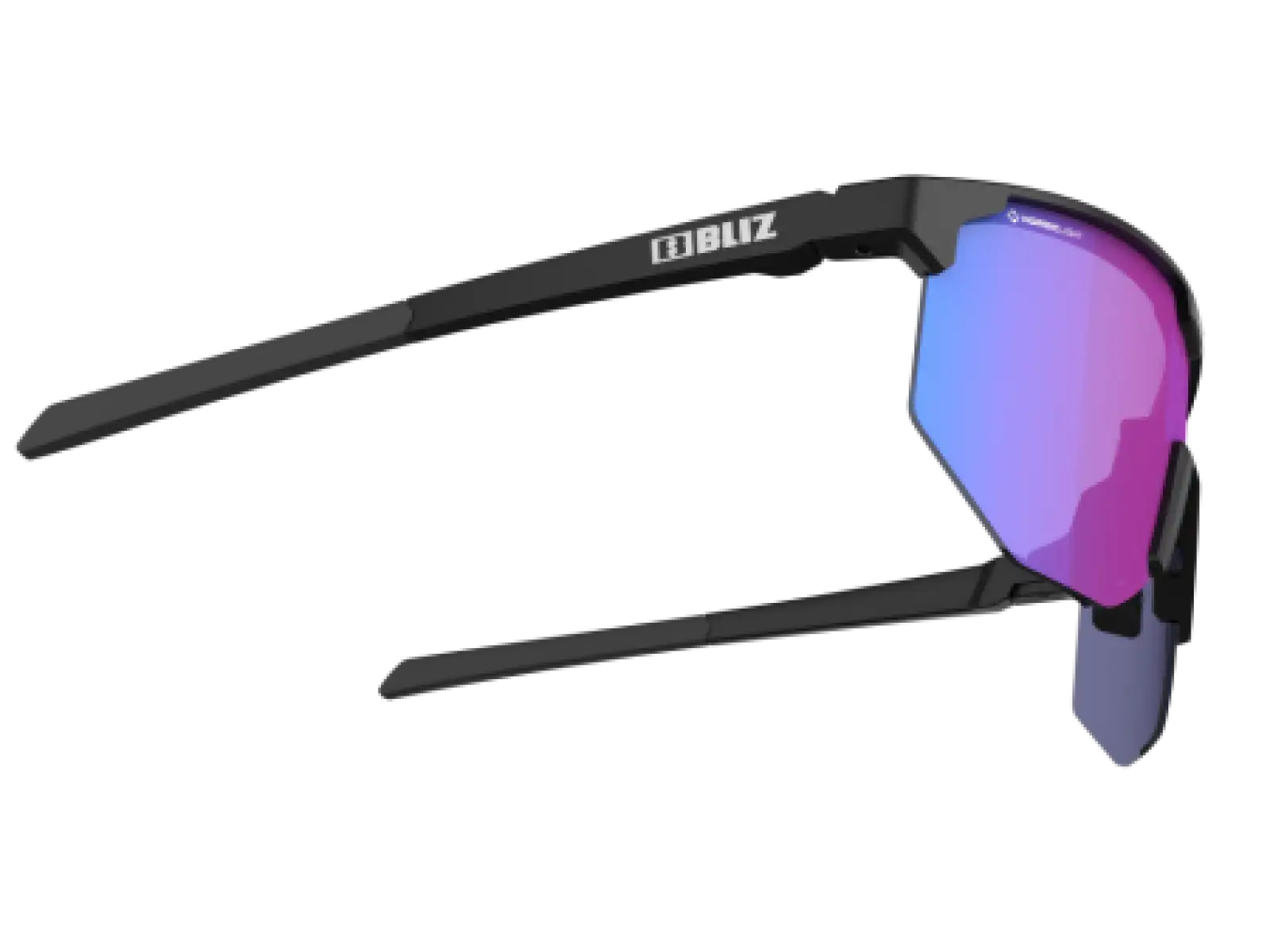 Bliz Hero Nano Optics Brille Nordic  Matt Black/Violet/Blue Multi cat. 2