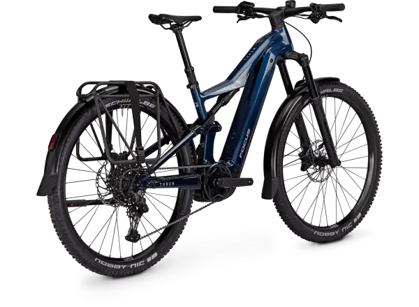 Focus THRON 7 EQP 800Wh vollgefedertes E-Bike Azurblue / Sydneyblue