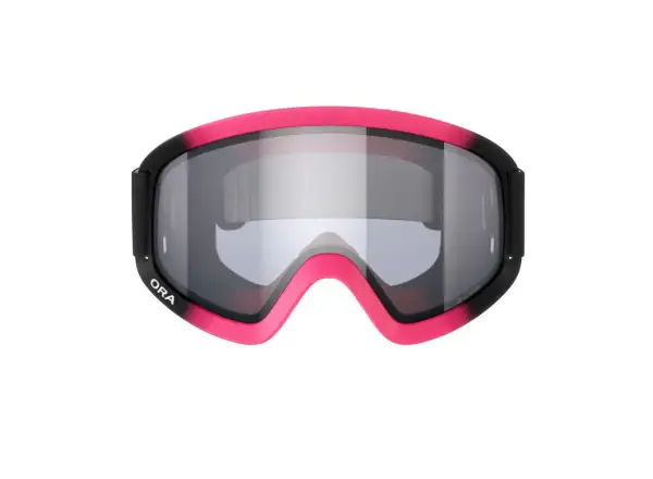 POC Ora Clarity Skibrille Fluorescent Pink/Uranium Black Translucent