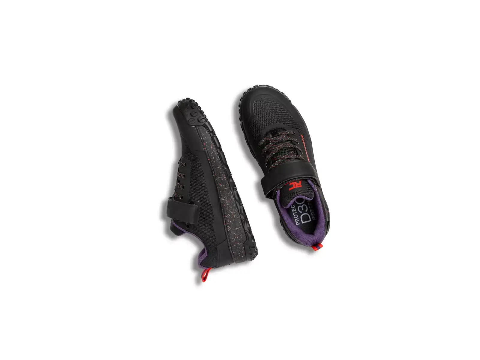 Ride Concepts Tallac Clip Herren-Radschuhe schwarz/rot