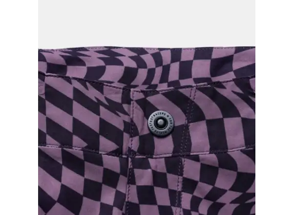Troy Lee Designs Lilium Twisted Checkers Damen MTB-Hose Deep Purple