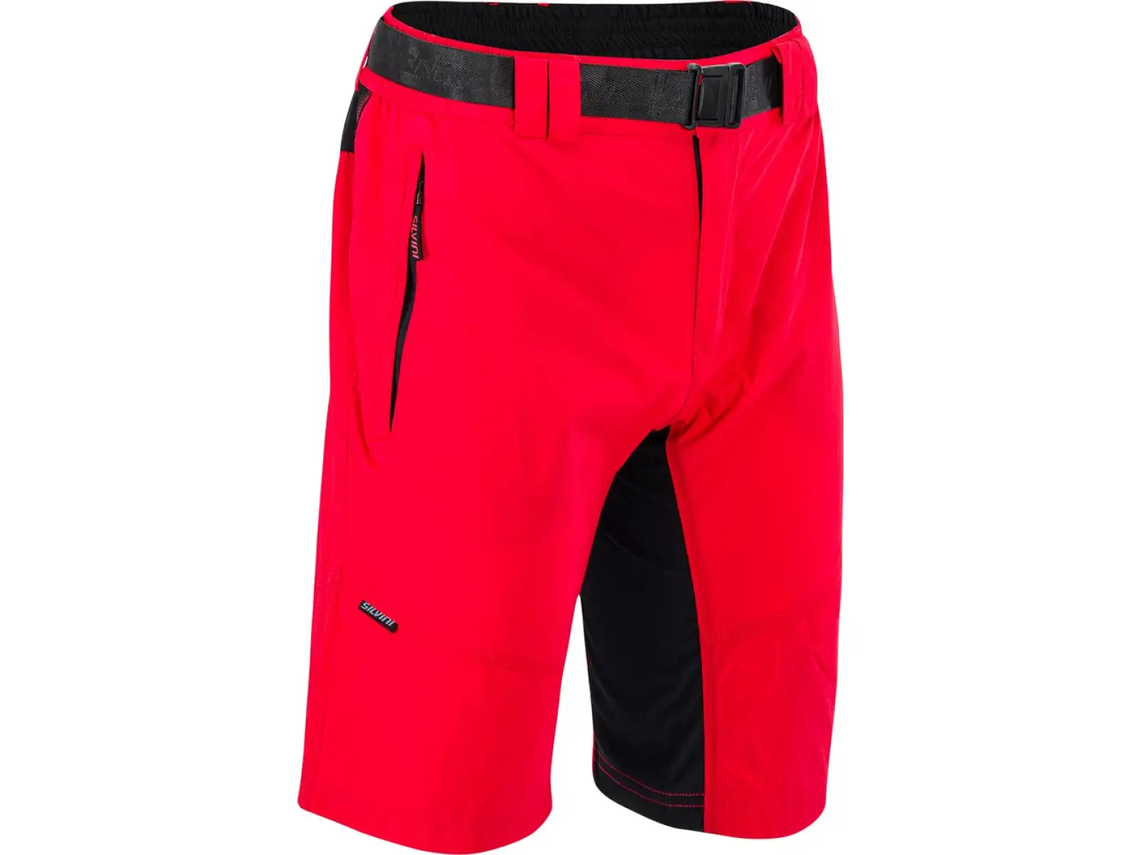 Silvini Rango Herren MTB Shorts rot/schwarz