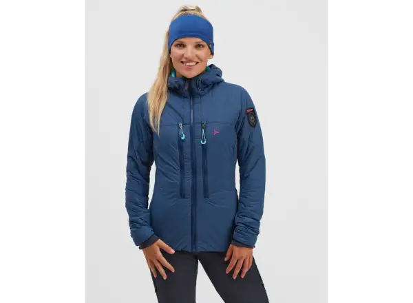 Silvini Lupa Damen Skitourenjacke Navy/Türkis
