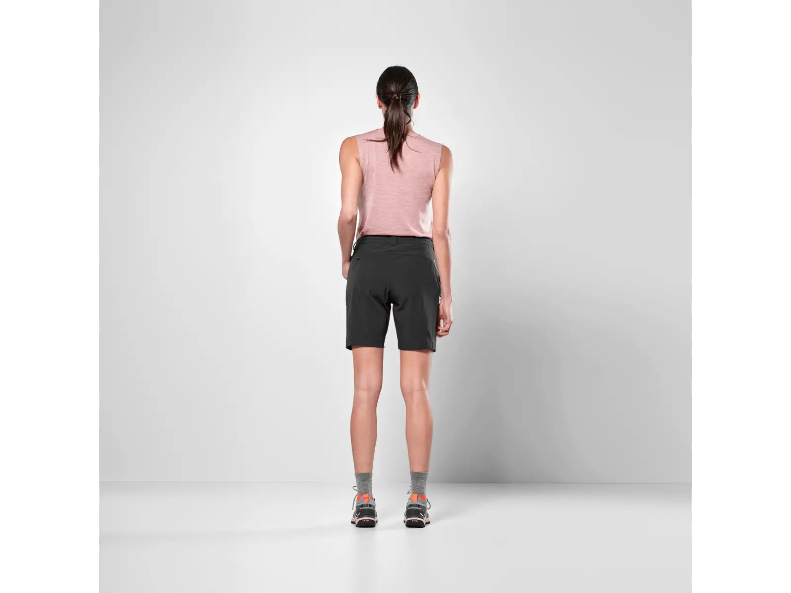 Salewa Puez Talvena Durastretch Damen-Shorts Black Out