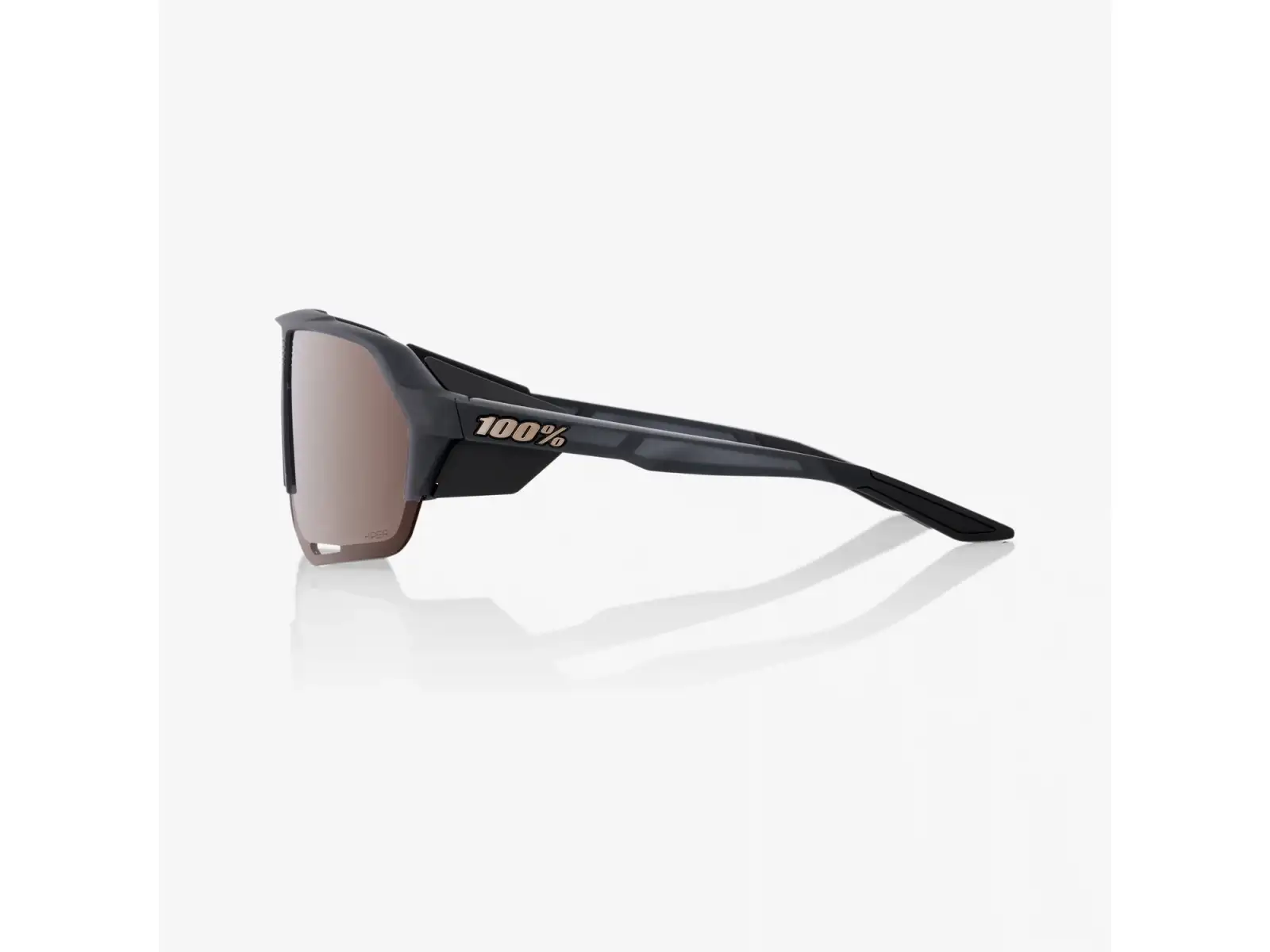 100% Norvik-Brille Soft Tact HiPER Kristall Schwarz/Karmesinrot